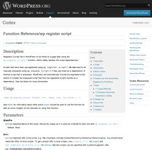Query Overview « WordPress Codex.